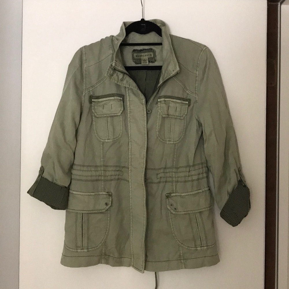Marrakech army-green jacket